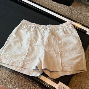 Nike Women's Athletic Light Gray Shorts